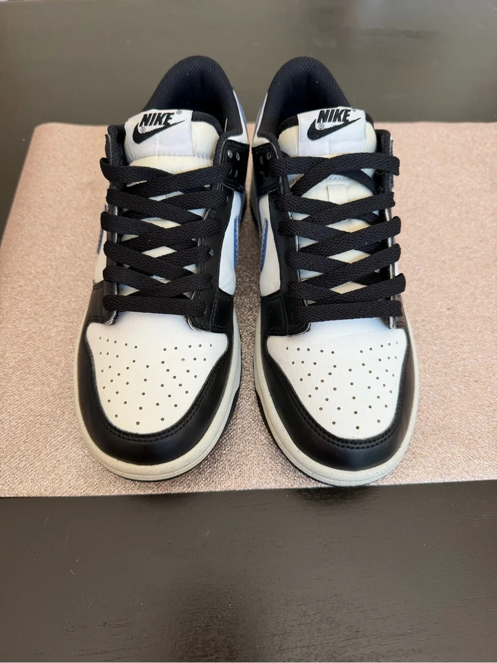 Nike Dunk Low GS Hyper Royal Blue Sneakers - Youth (Size: 5Y Grade School)